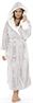 KATE MORGAN Ladies Snuggle Dressing Gown Beige