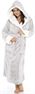 KATE MORGAN Ladies Snuggle Dressing Gown Beige