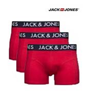 3 MENS JACK & JONES BOXERSHORTS / TRUNKS TANNER FLAME SCARLET