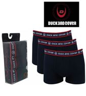 3 MENS DUCK AND COVER BOXERSHORTS / TRUNKS NAVY 