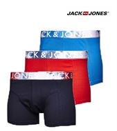 3 MENS JACK & JONES BOXERSHORTS / TRUNKS SPLINT SCARLET